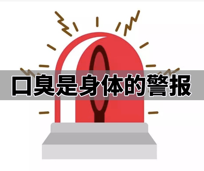 口臭警報(bào)圖