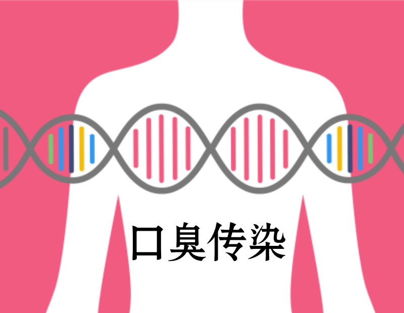 口臭遺傳圖