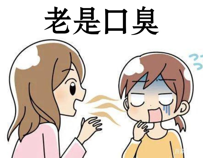 老是口臭的人